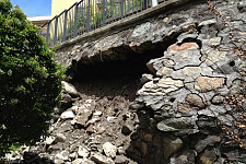 2013 Aosta - cedimento struttura muraria