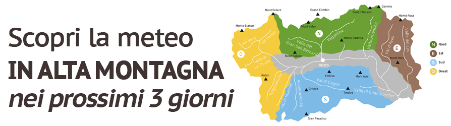 Scopri le previsioni per l'alta montagna