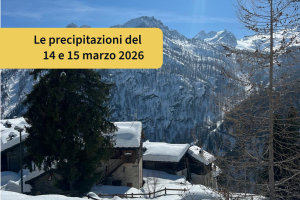 Le precipitazioni del 14 e 15 marzo